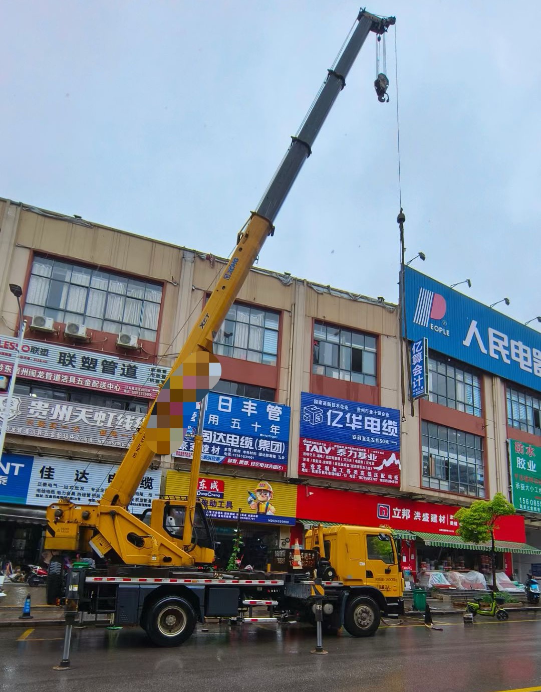 老城区吊车吊机租赁桥梁吊装